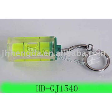 spirit level key chain